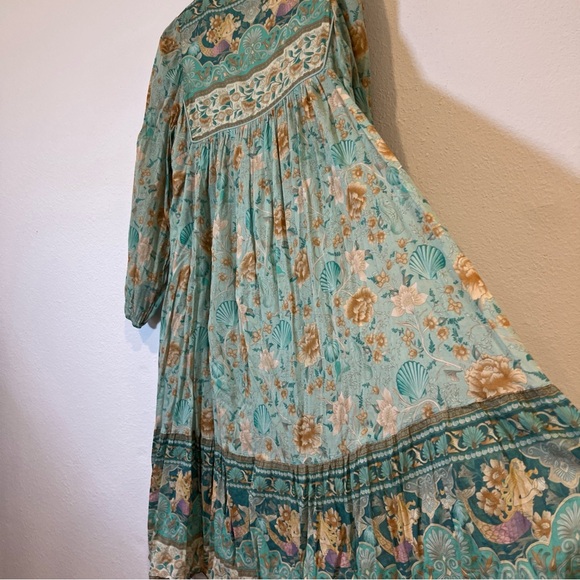 Spell & The Gypsy Collective Women Dress M Midi Boho Hippie Festival Coastal EUC - Picture 6 of 9